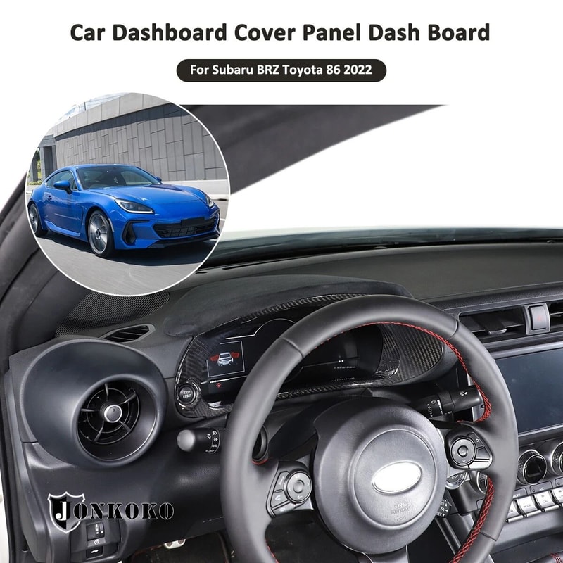 Real Carbon Fiber Tachometer Frame Cover Trim For GR86Subaru BRZ Upgrade Your Interior 11