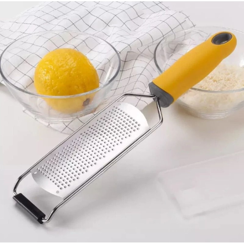 Stainless Steel Lemon Zester And Cheese Grater Fine Shred Tool For Citrus Parmesan More 1