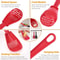 Cooking Spoon Set Heat Resistant Colander And Scoop Strainer For Kitchen 1