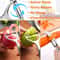 Stainless Steel Vegetable Fruit Peeler With NonSlip Handle Potato Carrot Peeler Set 1