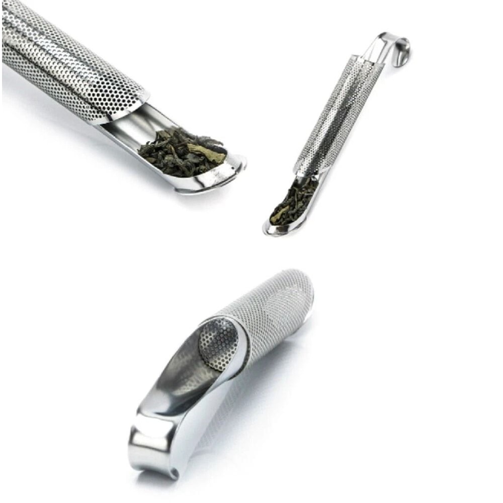 Stainless Steel Tea Diffuser Stick Loose Leaf Tea Infuser With Hook Handle 3