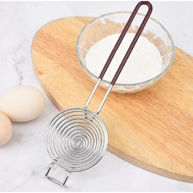 Stainless Steel Egg Separator Tool For Yolk And White Sifting In Baking Cooking 3