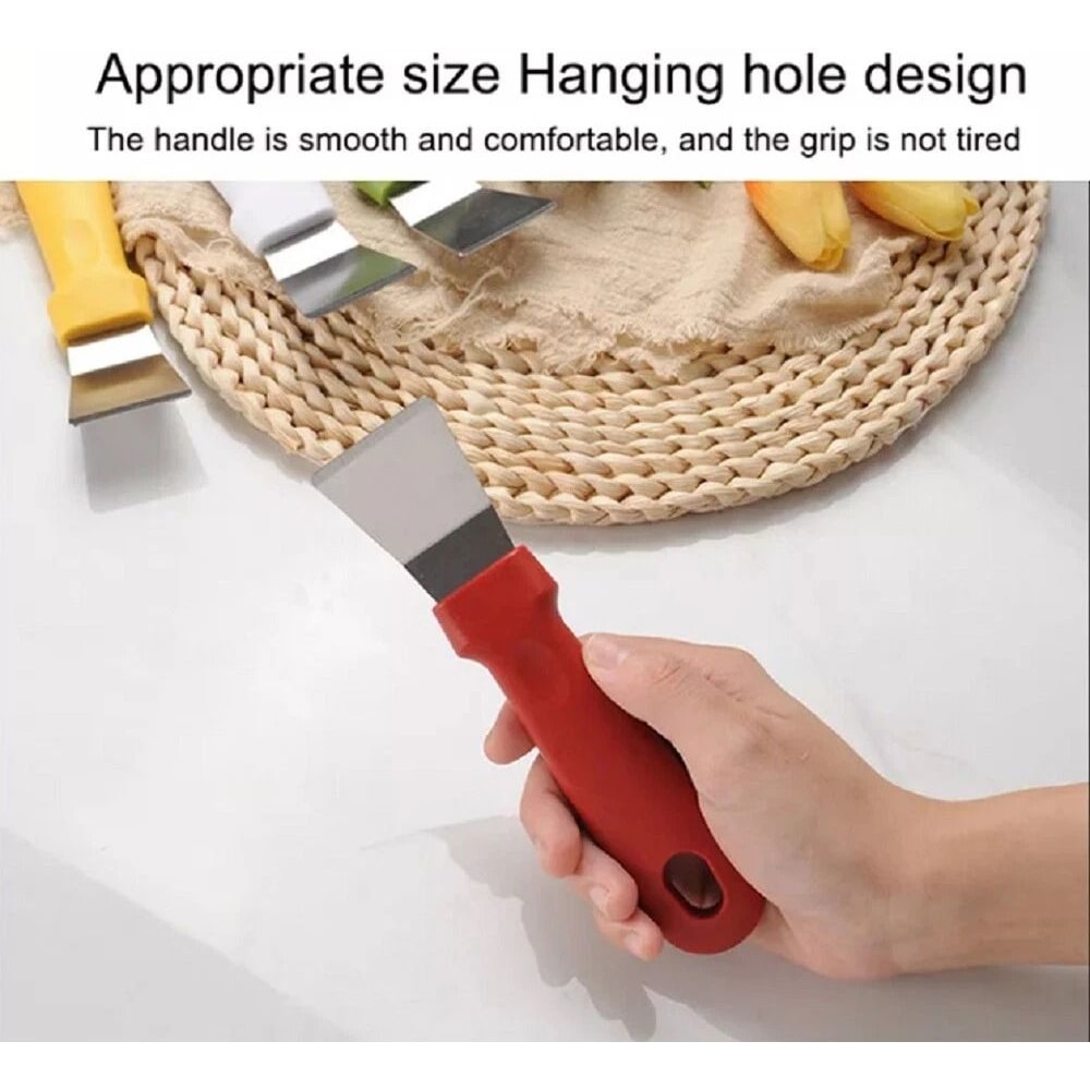 Stainless Steel Spatula Set Multipurpose Scraper Ice Scoop Shovel For Kitchen 3