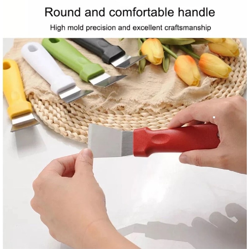 Stainless Steel Spatula Set Multipurpose Scraper Ice Scoop Shovel For Kitchen 4