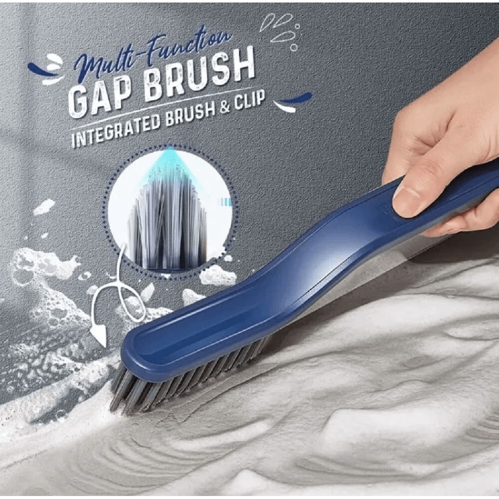 2 In 1 Grout Cleaner Tool For Floor Seam Cleaner Corner Brush Cleaner Perfect For Kitchen Bath 4