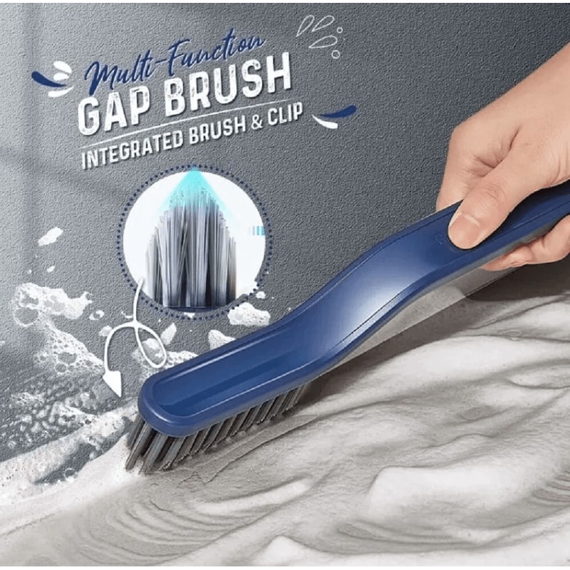 2 In 1 Grout Cleaner Tool For Floor Seam Cleaner Corner Brush Cleaner Perfect For Kitchen Bath 4