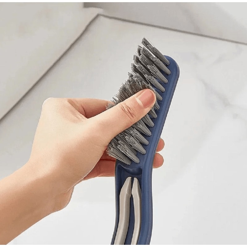 2 In 1 Grout Cleaner Tool For Floor Seam Cleaner Corner Brush Cleaner Perfect For Kitchen Bath 8