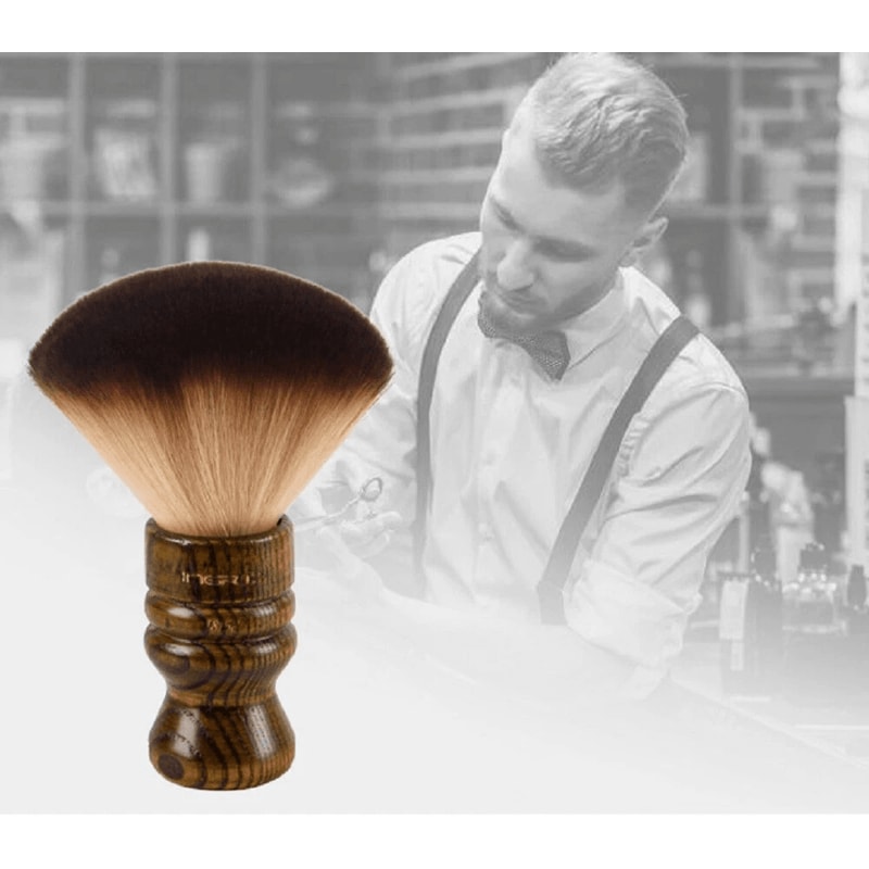 Neck Duster Brush For Barbers Salon Haircut Cleaning Makeup Powder Brush 5