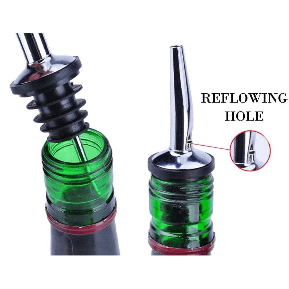 Stainless Steel Speed Pourer Spouts For Liquor And Wine Bottles 3