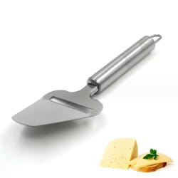 heavy duty stainless steel cheese cutter ideal for hard & soft cheese slicing