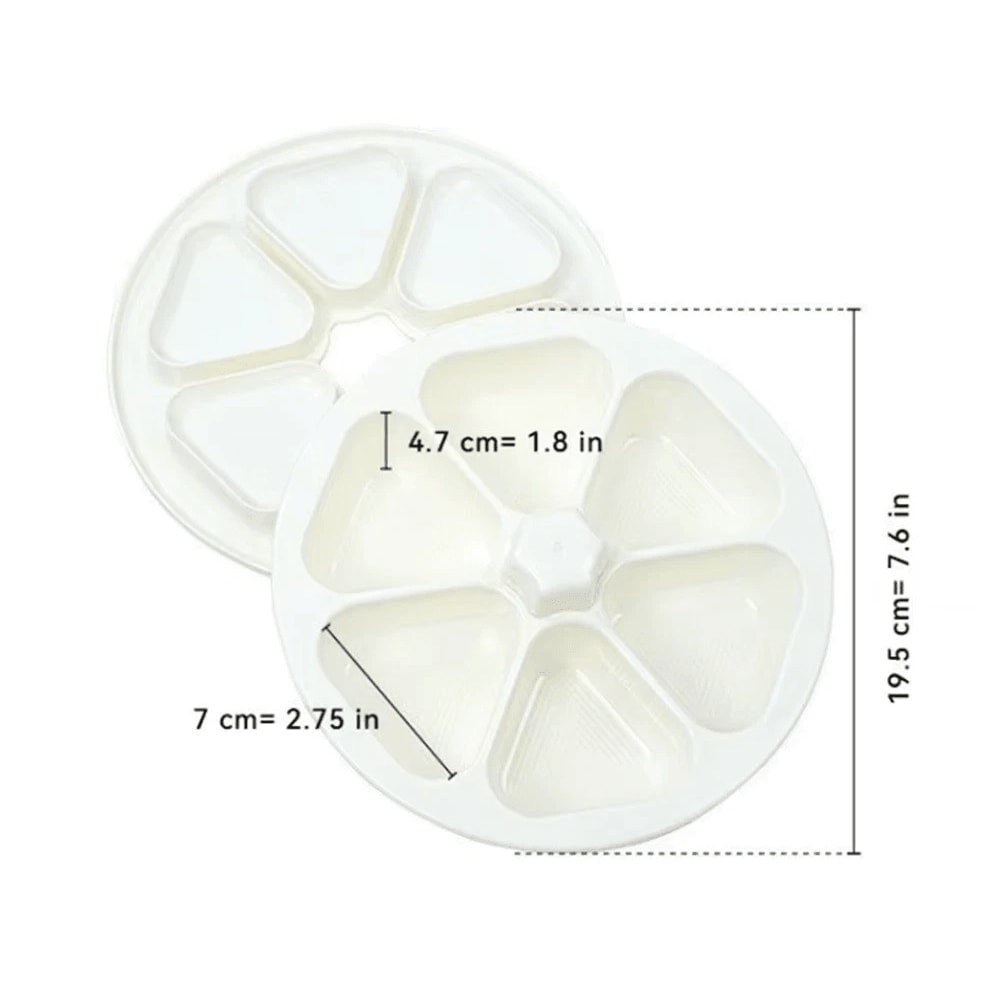 Onigiri Mold Triangle Sushi Rice Ball Maker Storage Set 3