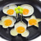 Stainless Steel Egg Rings Nonstick Pancake Mold Set For Frying Breakfast 0
