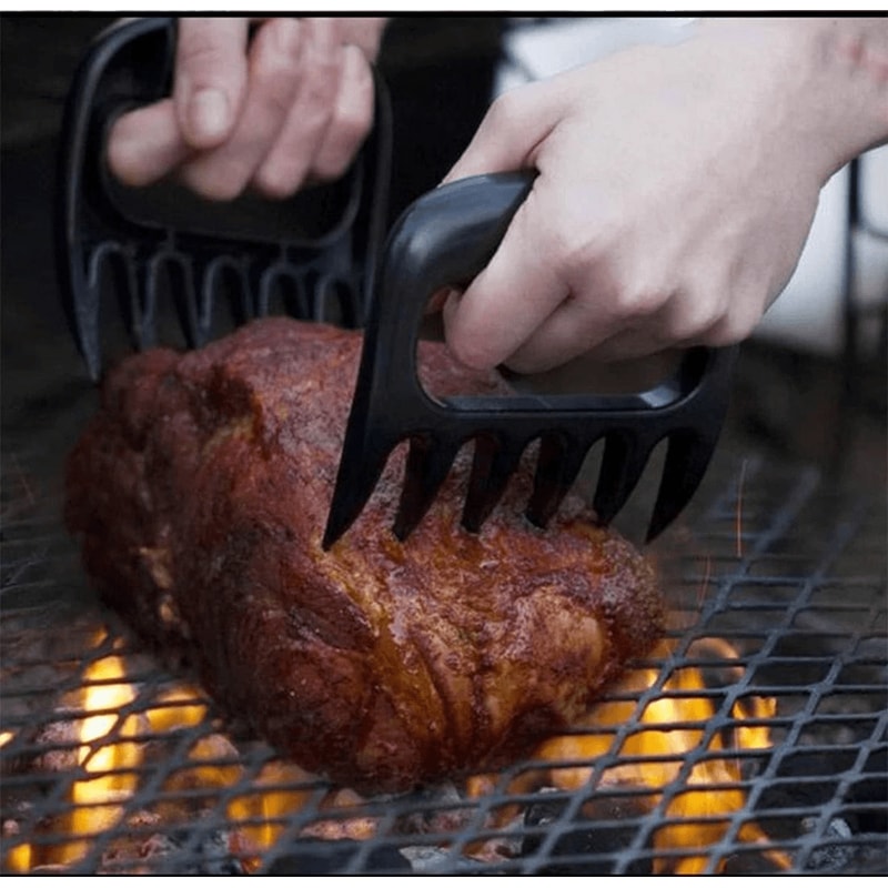 Heavy Duty BBQ Meat Claws Pulled Pork Shredder Forks 2Pack 1