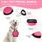 Collapsible Silicone Dog Bowl Portable 2 In 1 Travel Food Water Dish 2