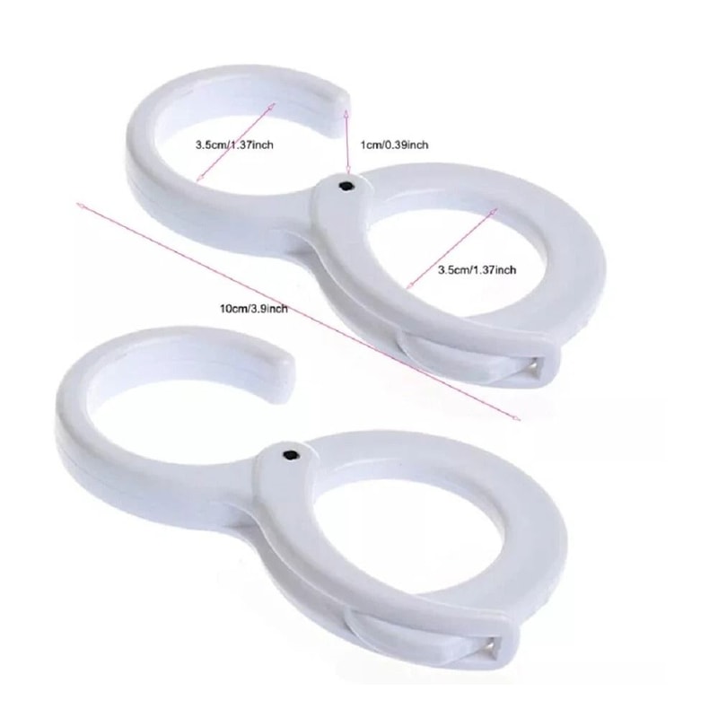 Table Edge Clips Windproof Hangers For Desk Shelf Crossbar Clamp 7