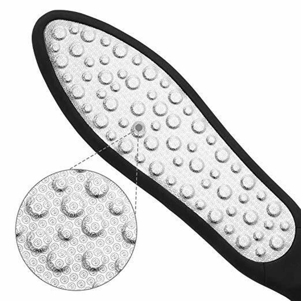 Dual Grit Foot Rasp File Coarse Fine Callus Remover For Smooth Heels Hard Skin 4