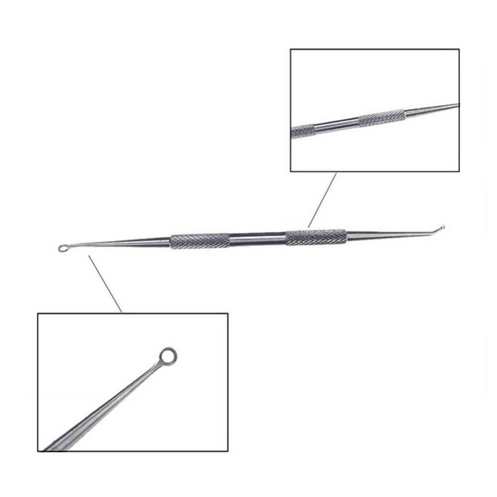Blackhead Remover Kit Stainless Steel Pimple Extractor Tools For Acne Comedone Treatment 5