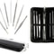 Blackhead Remover Kit Stainless Steel Pimple Extractor Tools For Acne Comedone Treatment 6
