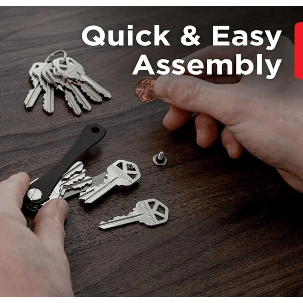 Quickdraw EDC Key Organizer Clip Pocket Key Holder For Everyday Carry 4