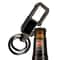LED Bottle Opener Keychain With Flashlight Zinc Alloy Key Ring Gift 0