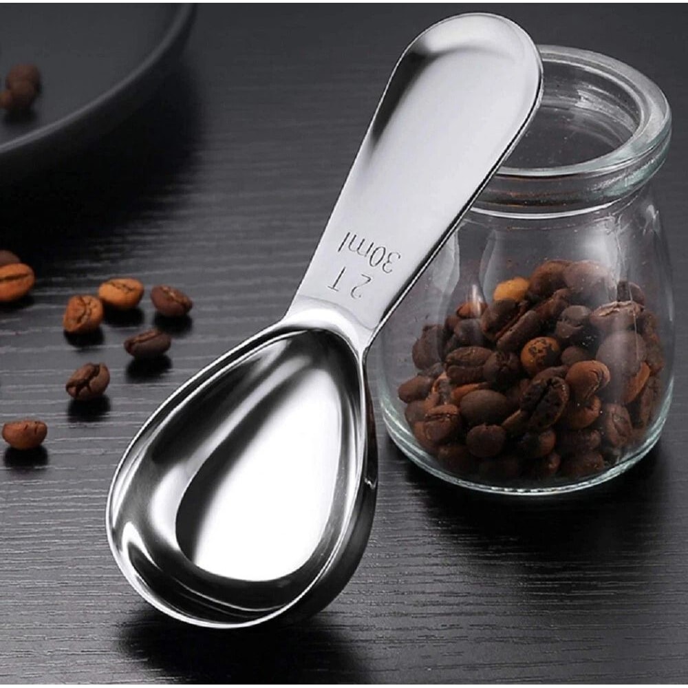 Stainless Steel Coffee Measuring Scoop Set Spoons For Accurate Brewing 1