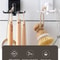 360 Rotating Kitchen Utensil Hanger Self Adhesive Wall Hook Rack 2