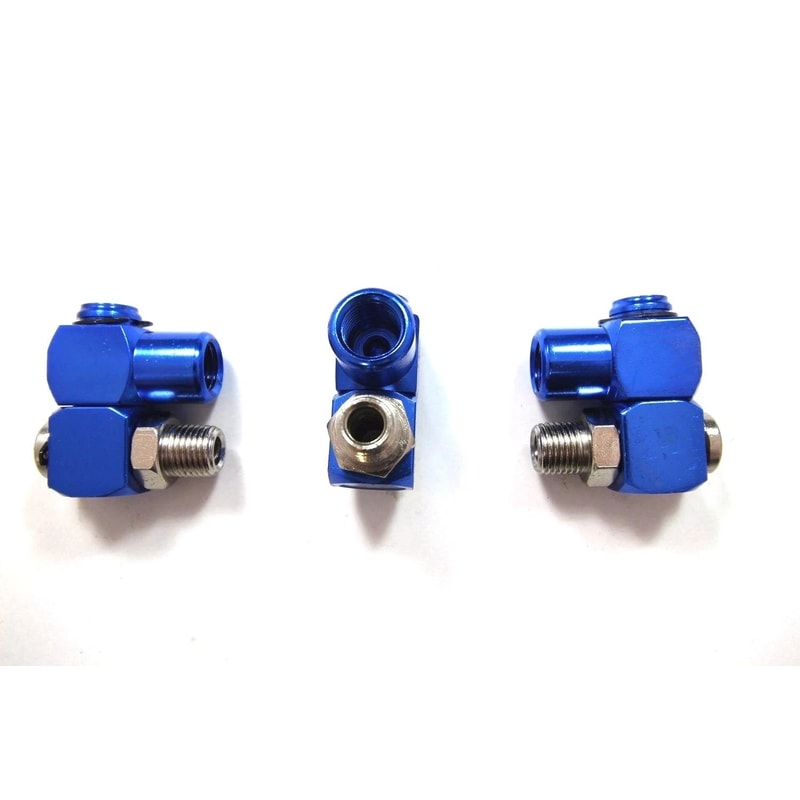 NPT Air Hose Swivel Fitting 360 Aluminum Connector For Pneumatic Tools 0