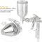 K 3 Mini Spray Gun Gravity Feed Touch Up Paint Sprayer 1