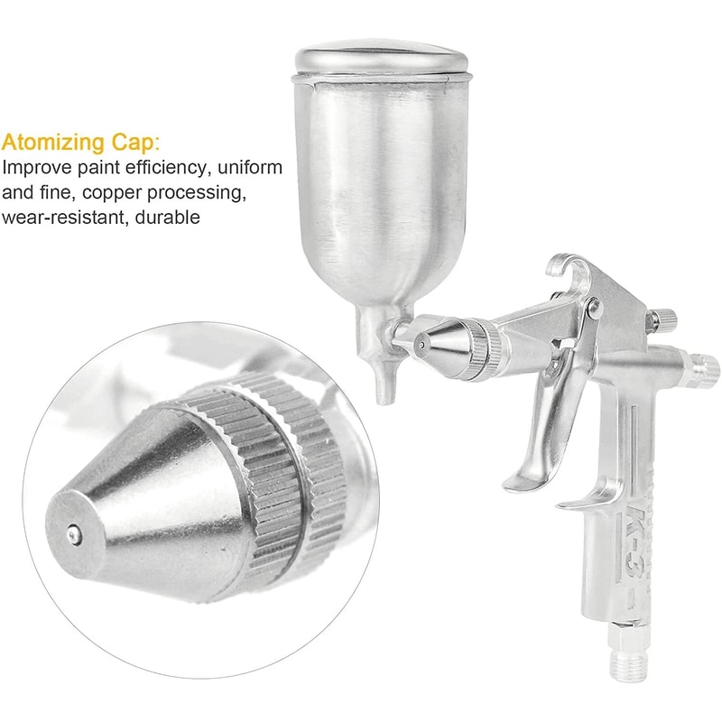 K 3 Mini Spray Gun Gravity Feed Touch Up Paint Sprayer 1