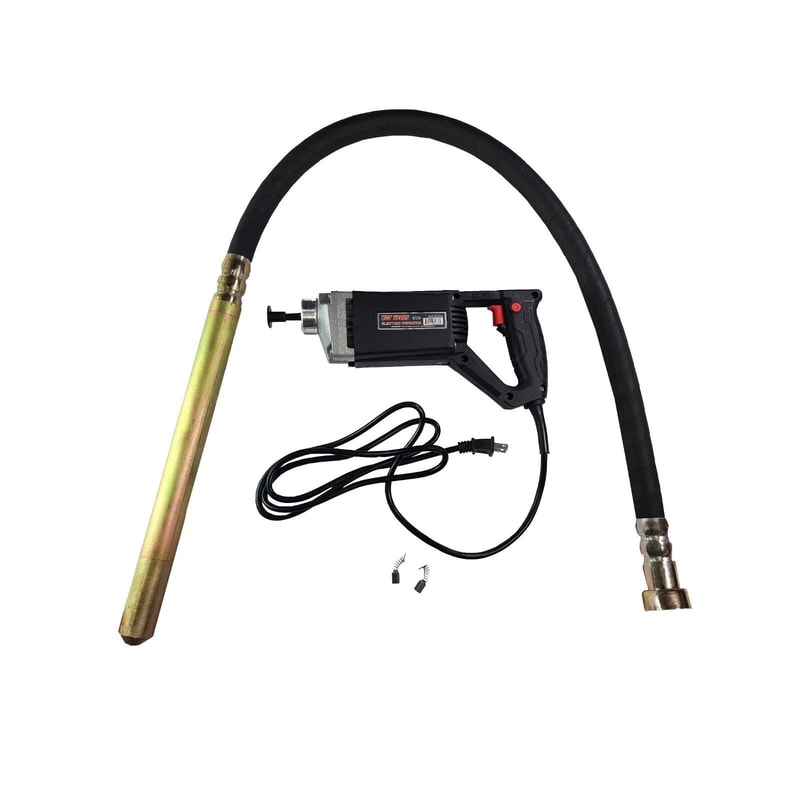 VCT Electric Concrete Vibrator With Shaft Handheld Cement Compaction Tool 0