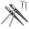 Tapered Hand Reamer Set High Carbon Steel Deburring Tool 0