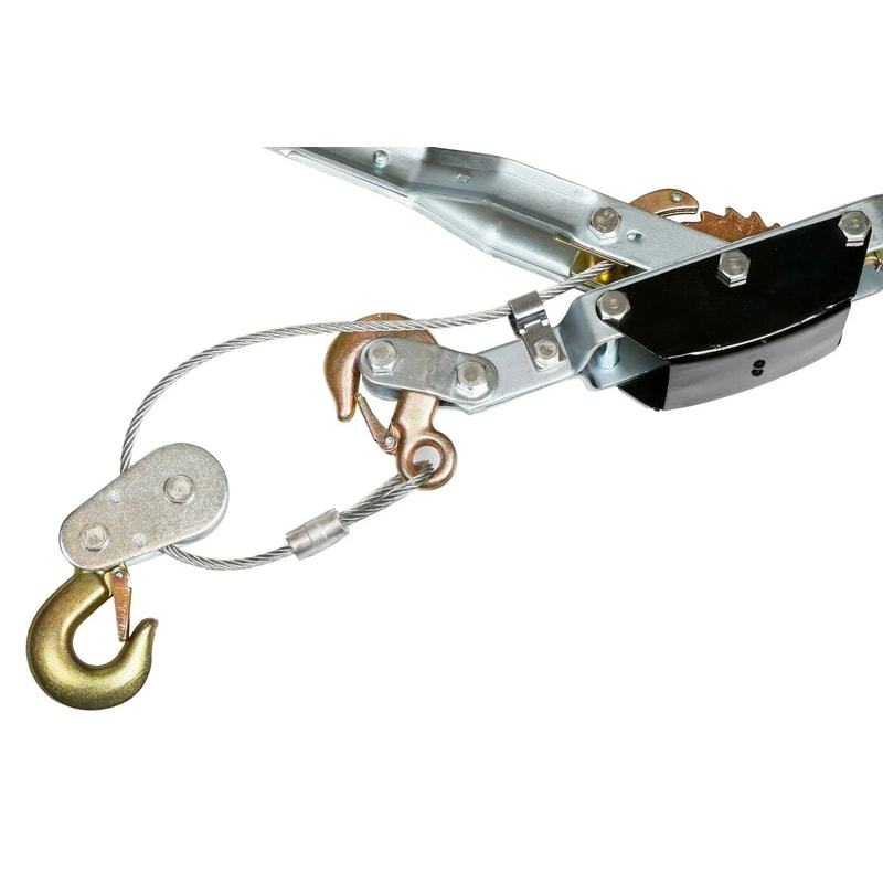 5 Ton Heavy Duty Come Along Cable Puller With Geared Ratchet 3