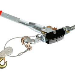 5 ton heavy duty come along cable puller with geared ratchet