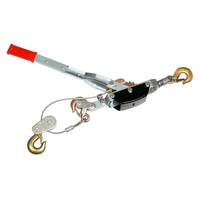 5 Ton Heavy Duty Come Along Cable Puller With Geared Ratchet 0