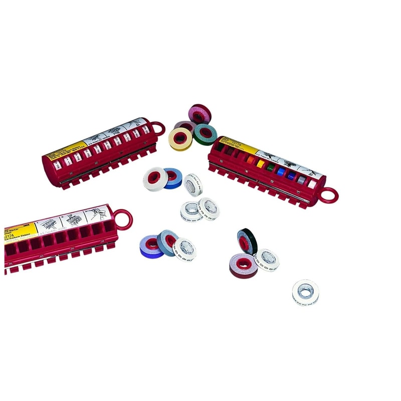 ScotchCode SDR 4 Wire Marker Tape Refill Roll For Fast Cable Identification 1