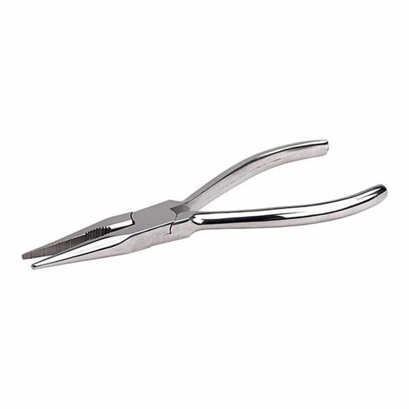 Stainless Steel Long Nose Pliers With Cutter 0