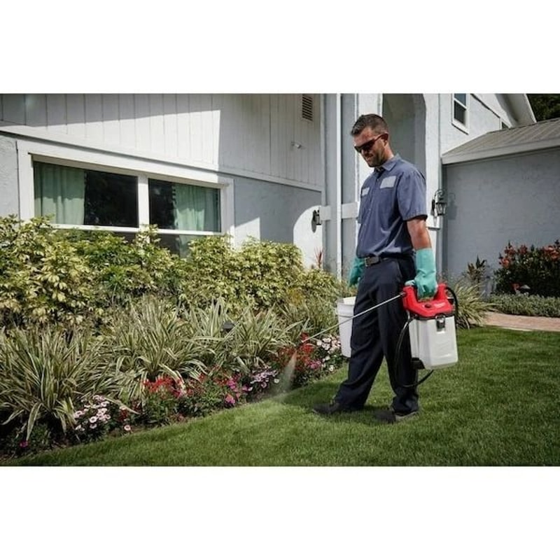 2 Gallon Handheld Garden Sprayer With Hose Portable Pressure Pump Sprayer 0