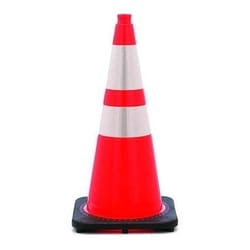 reflective traffic cone high visibility road safety cone