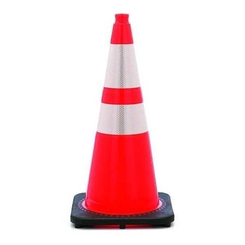 Reflective Traffic Cone High Visibility Road Safety Cone 0