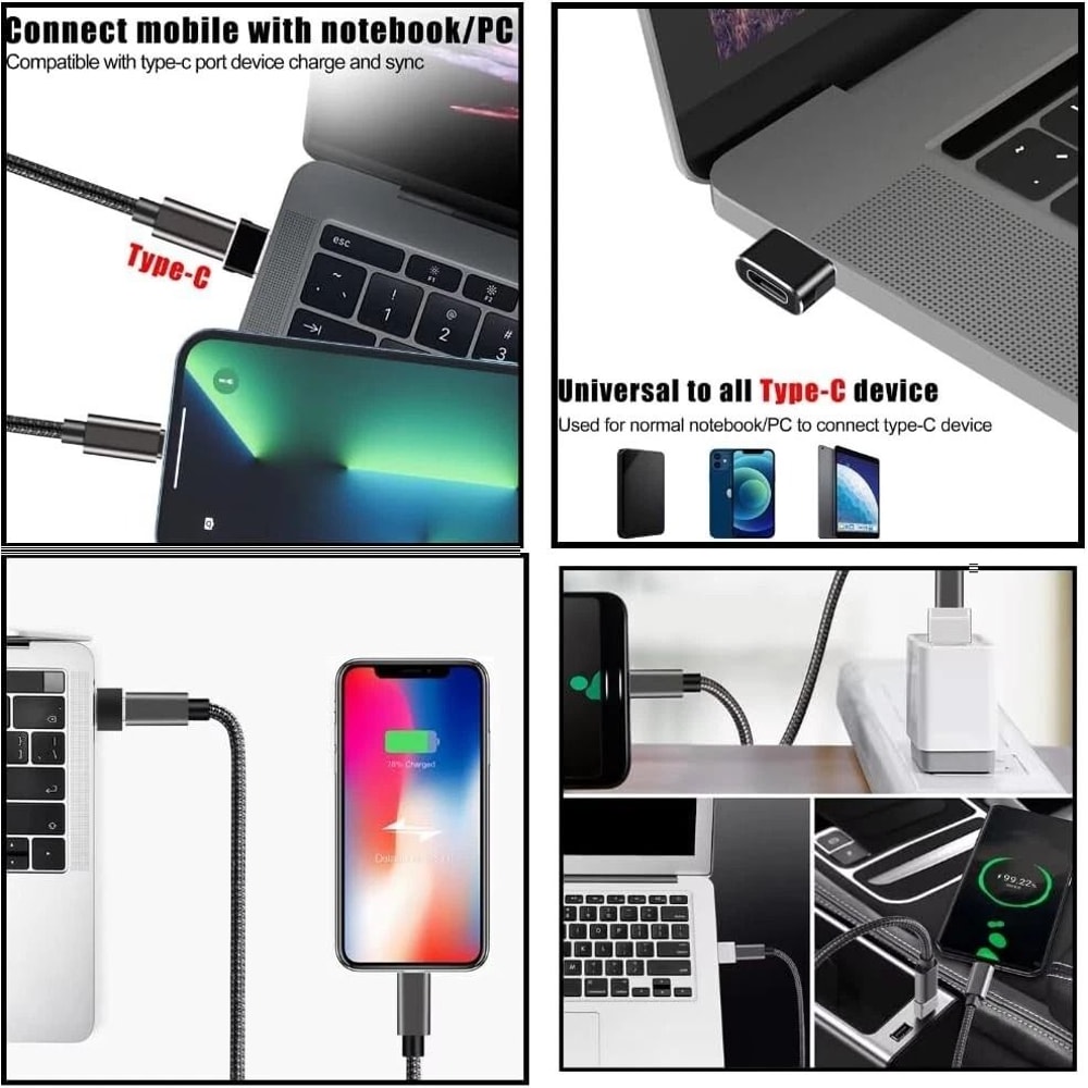 USB C Female To USB A Male Adapter USB Type C Converter OTG Connector 10