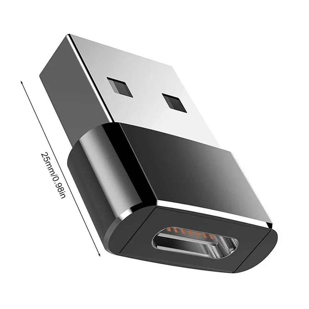 USB C Female To USB A Male Adapter USB Type C Converter OTG Connector 2