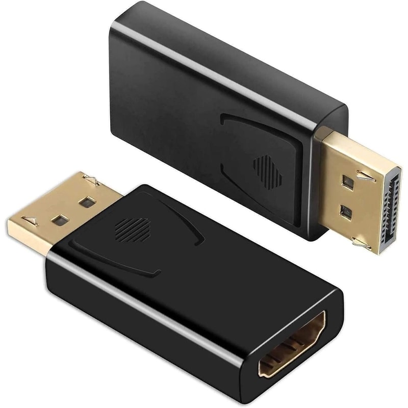 DisplayPort To HDMI Adapter For Monitor And TV DP Male To HDMI Female Converter 9