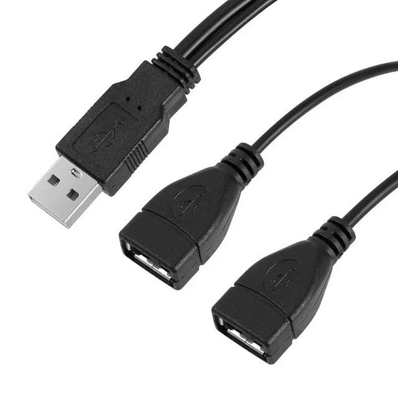 2 Port USB Splitter Cable USB Adapter With Dual Female Ports For Easy Power And Device Connection 7