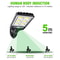 Solar Motion Sensor Wall Light IP65 Waterproof LED Security Flood Lamp 10