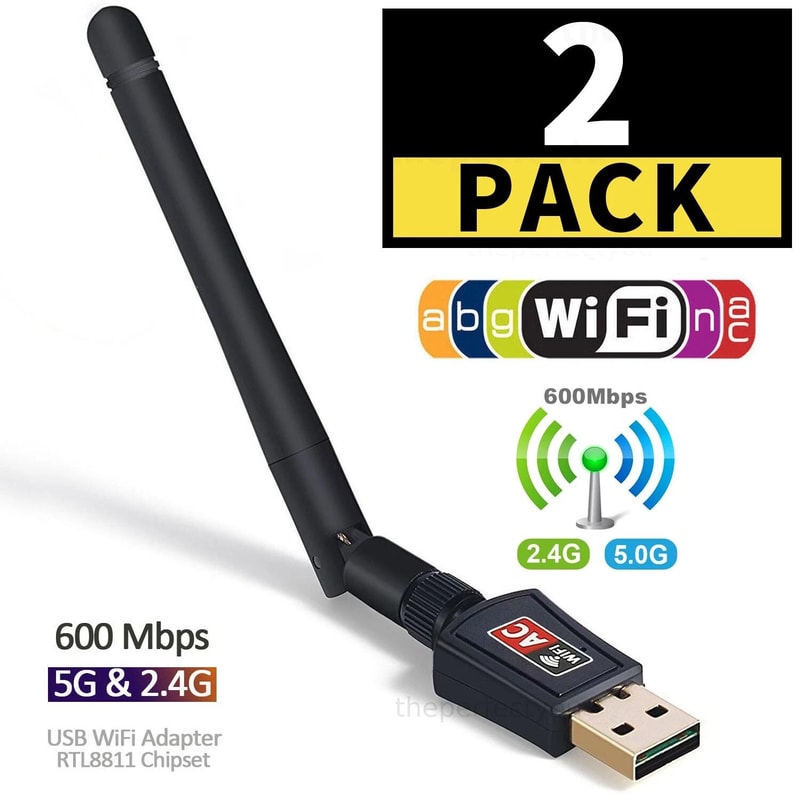 USB WiFi Adapter Dual Band Wireless USB Adapter For PC And Laptop 9