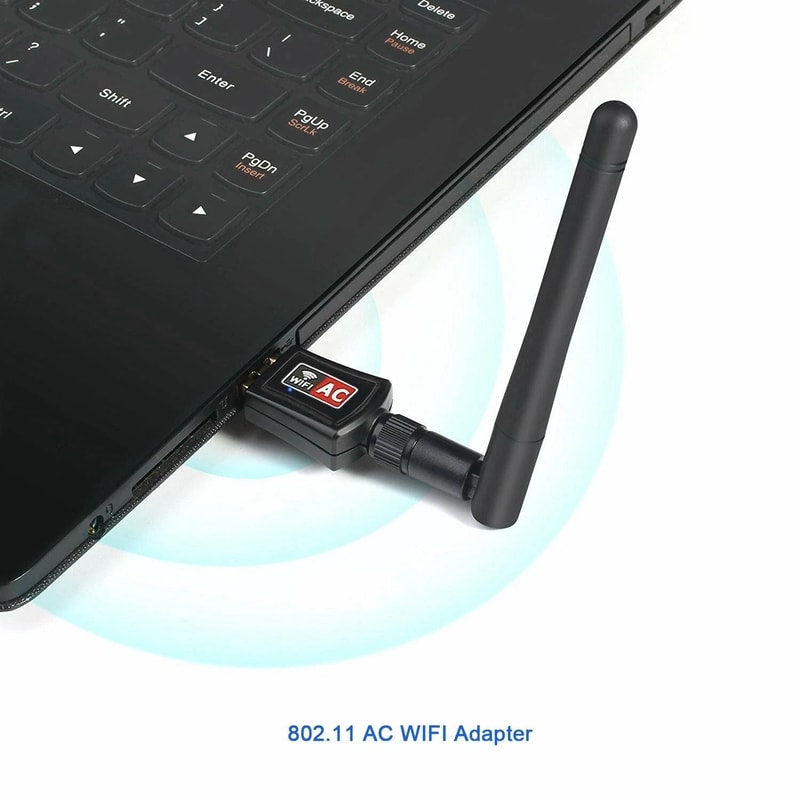 USB WiFi Adapter Dual Band Wireless USB Adapter For PC And Laptop 4