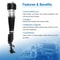 Front Left Mercedes Air Suspension Strut For 4Matic 12