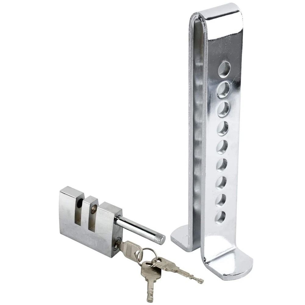 Stainless Steel Brake Pedal Lock Car Anti Theft Device With 3 Keys Universal Clutch Pedal Lock 1