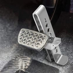 stainless steel brake pedal lock car anti theft device with 3 keys universal clutch pedal lock