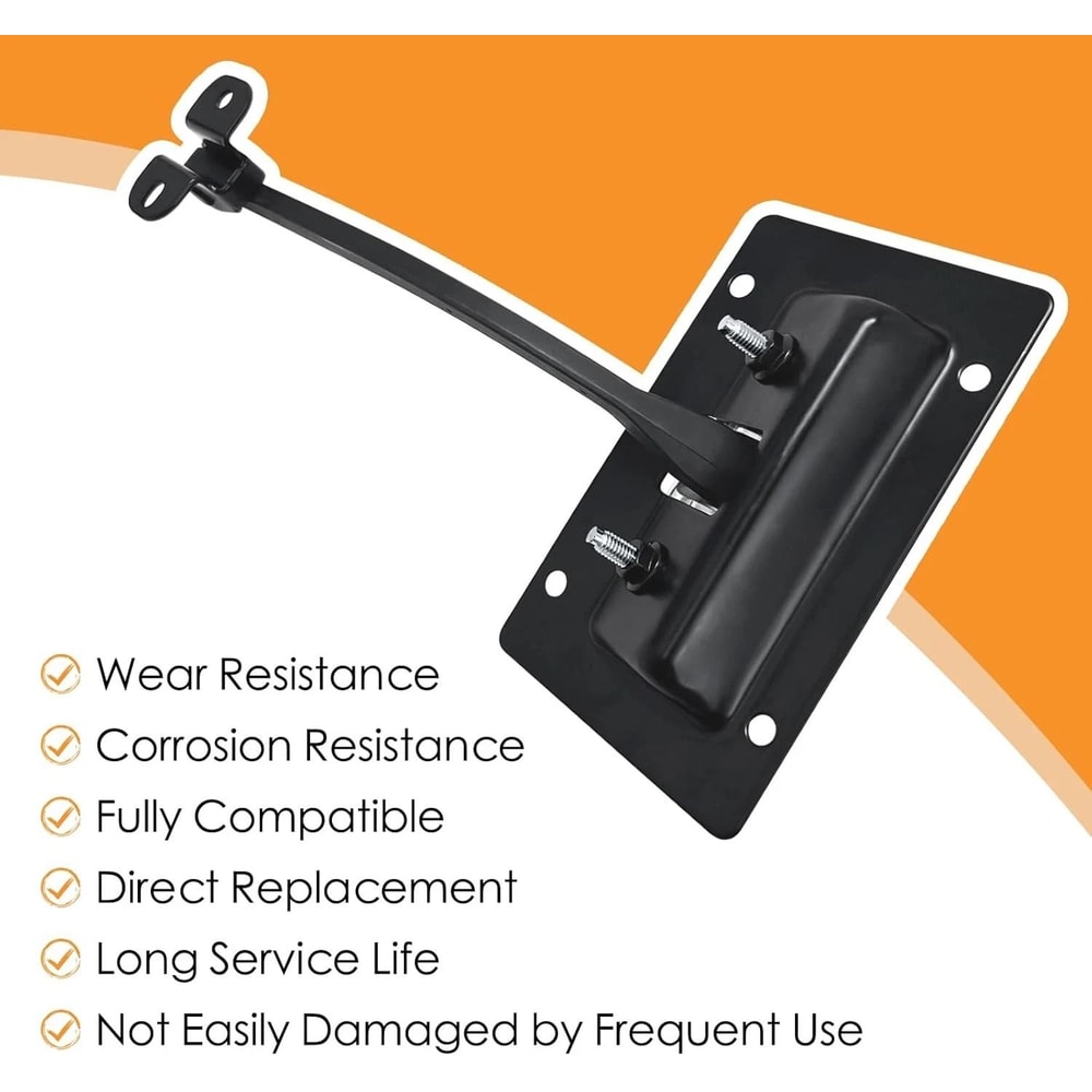 Jeep Wrangler JK Tailgate Check Strap Retaining Arm Rear Gate Replacement 12